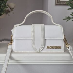 Jacquemus The Bambino In White Bag